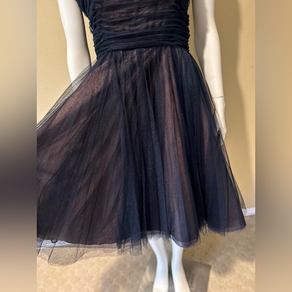Byron Lars Anthropologie Beauty Mark Tulle Halter Midi Dress - Picture 6 of 13